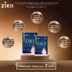 Sử Dụng Viên Uống Nhả Nám ZIKII